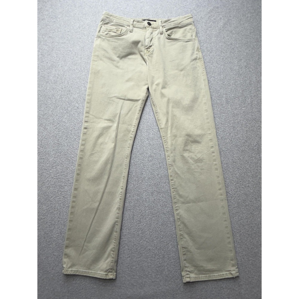 Mavi Matt Jeans Mens 30x32 Beige Relaxed Straight Stretch Denim Pants Turkey